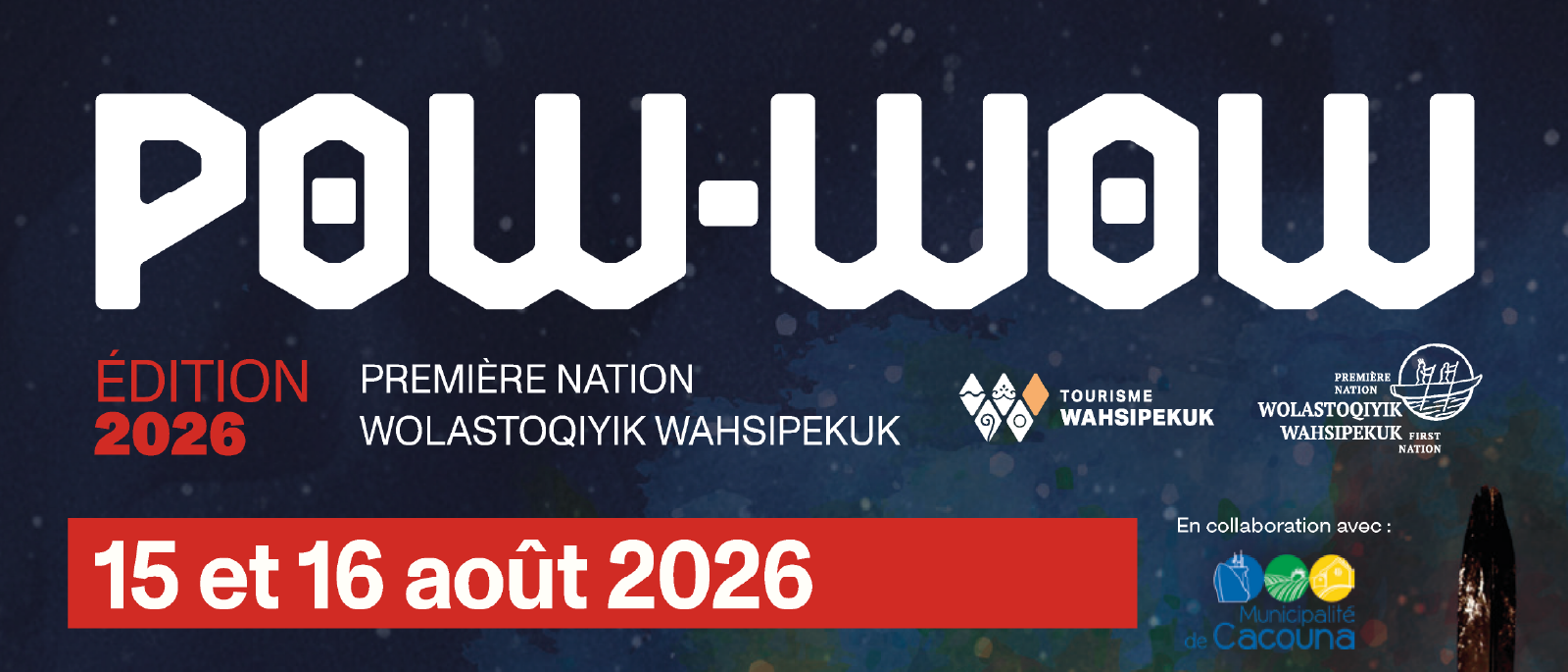 Consultez le site Web de Tourisme Wahsipekuk